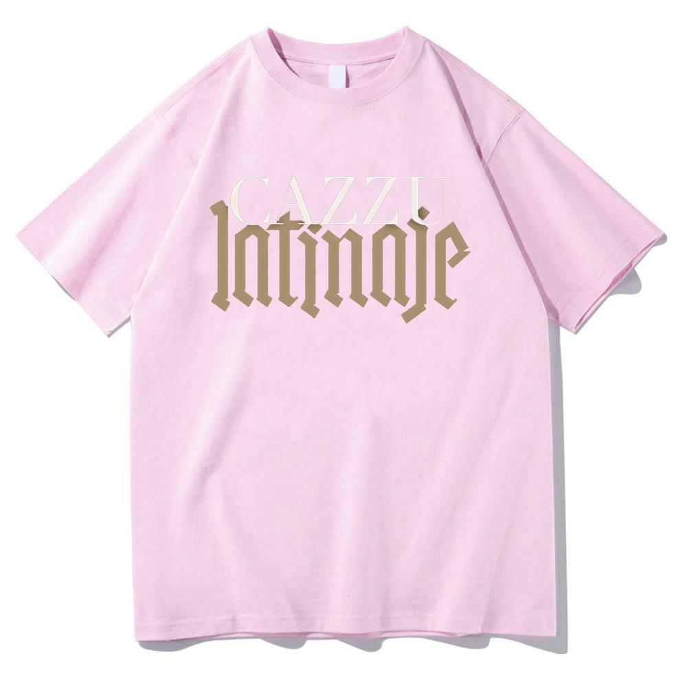 

Cazzu Latinaje Album Cotton Tee Crew Neck Summer Clothes T-shirts Vintage Unisex T-Shirt Summer Men Women Short Sleeve Clothes 4XL