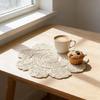 Decorative Floral Laces Coasters And Placemat Set Elegant Table Decoration Mats For Elegant Dining Experience