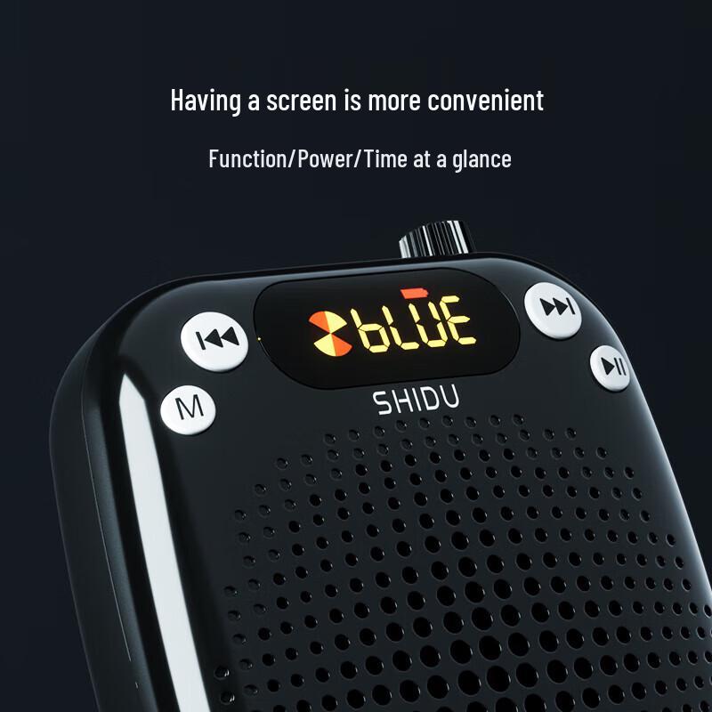 Shidu S611 Portable Voice Amplifier with Wireless Lavalier Mic