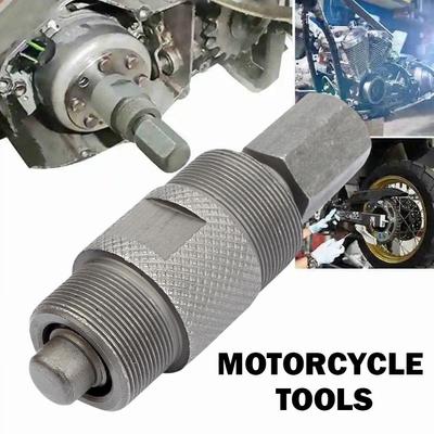 Motorcycle Tools Engine Magneto Flywheel Puller Repair For Metal Engine Mageneto Puller Tool Double-head Magneto Pull Code X3I7