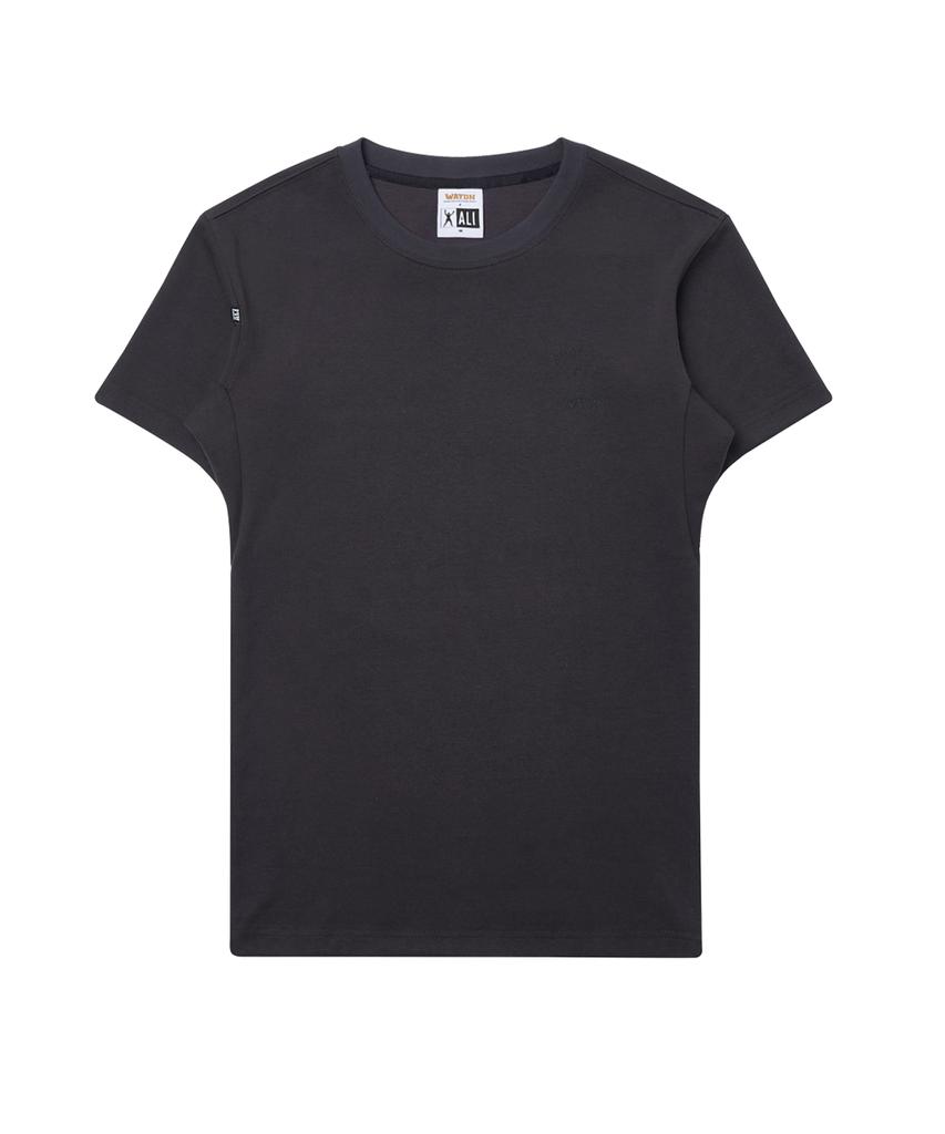 Weideun [Ali] The Greatest Muscle Fit Short Sleeve Charcoal
