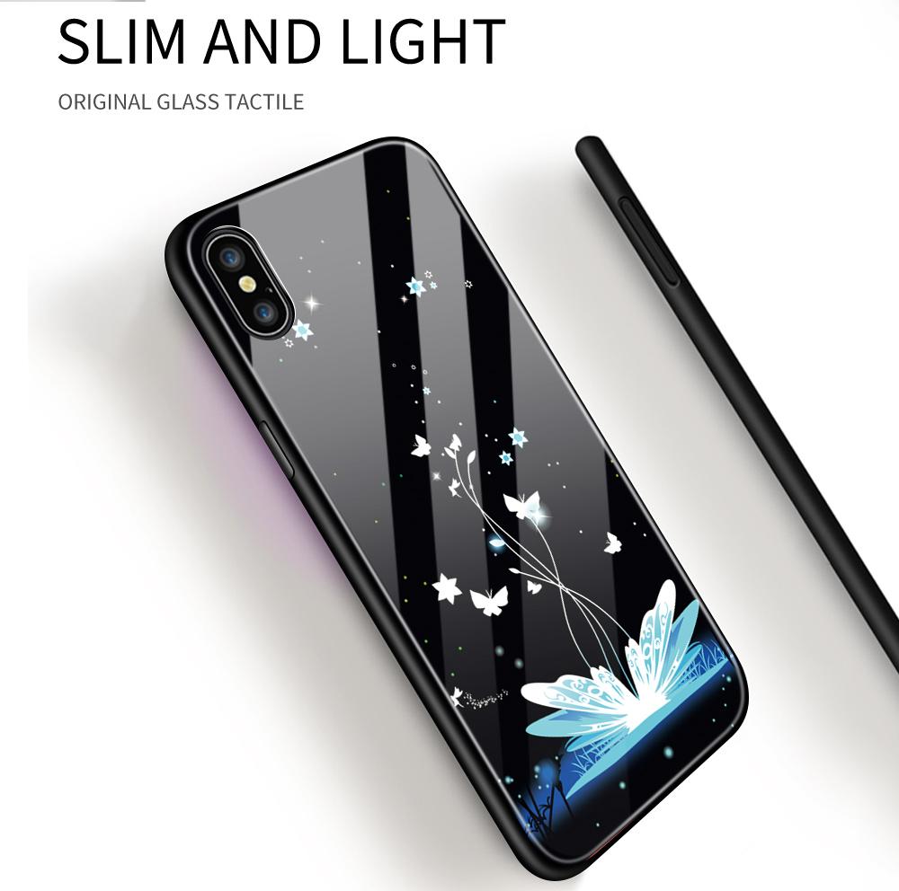 Tempered Glass Phone Case For Huawei P30Lite Honor 90Lite 9X X6A X9B Infinix Hot40 Note30 Tecno Spark20 Moto G15 G22 Soft Edge Shockproof Smooth Shell