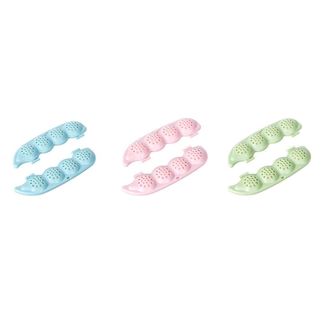 2 Pieces Pea Ball Wardrobe Anti-odor Anti-insect Travel Household Kitchen Indoor Hollow Detachable