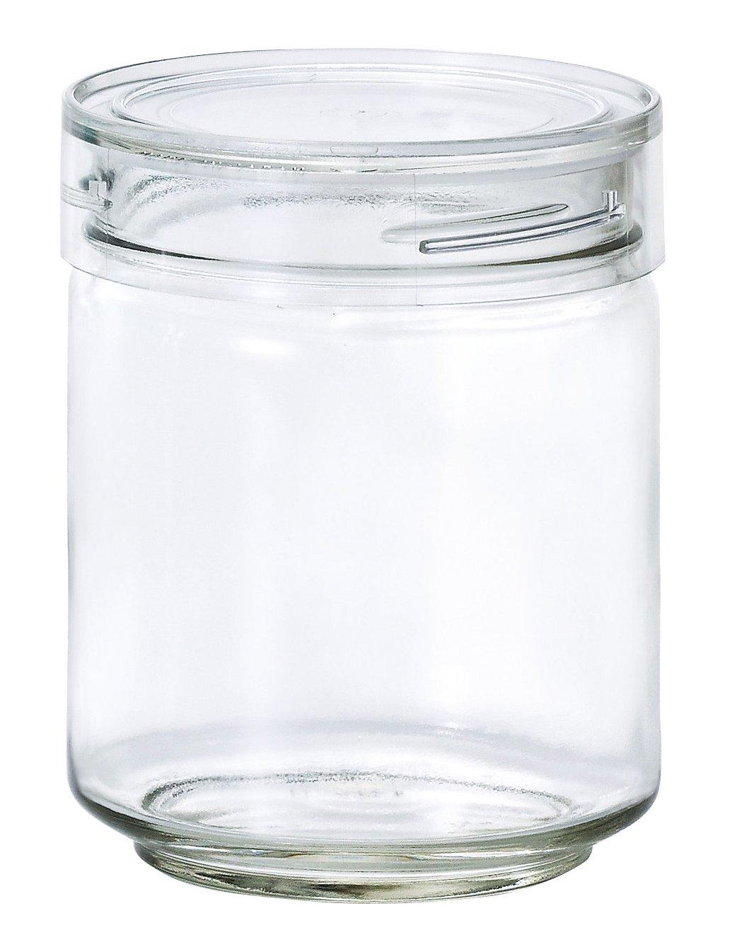 

ADERIA CC Bottle 750ml Clear Cosmetic Box Made in Japan Storage Container Glass Canister Sealed Container Condiment Jar Sealed Coffee Beans M6631