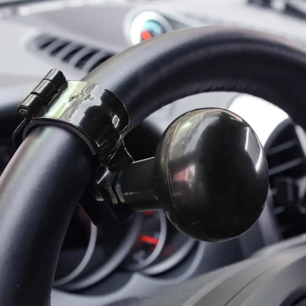 Universal Truck Heavy Car Duty Anti Slip Steering Wheel Cover Spinner Knob Handle Booster Grip Protective Auxiliary Ball Safe