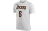T Shirts Men's White Crew Neck Moderate Straight Fit CV8529-116