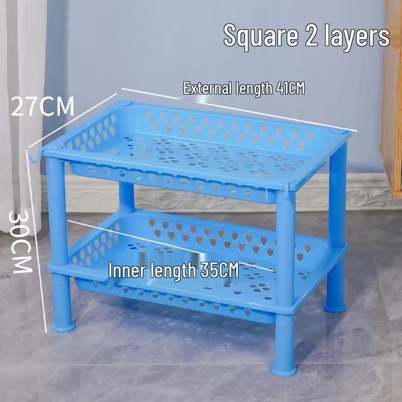 Multi-layer Storage Rack for Kitchen and Bathroom