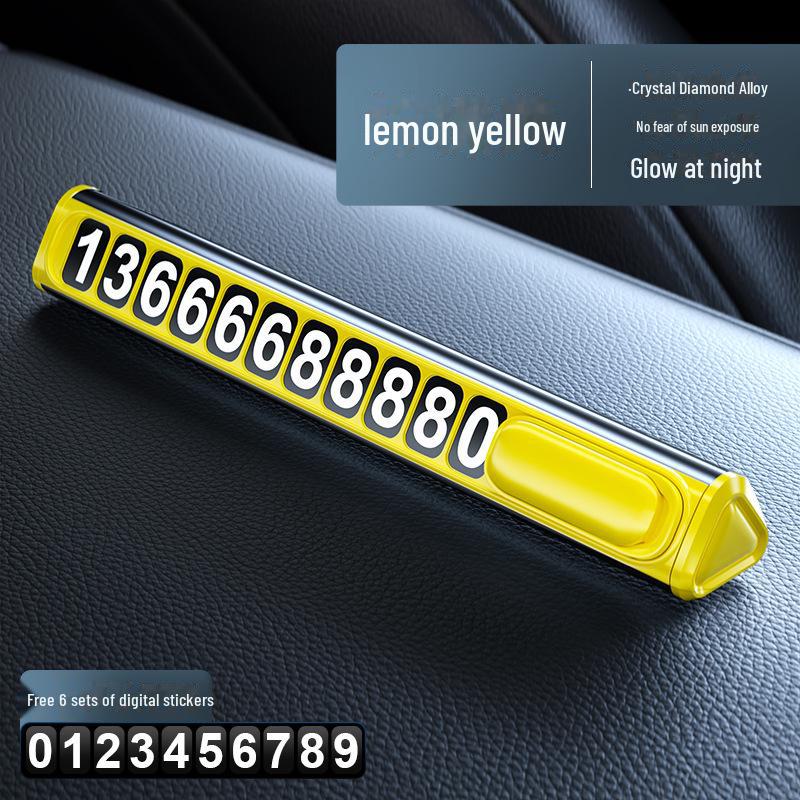 

Светящийся знак парковки автомобиля: Временный, креативный металлический цифровой дисплей