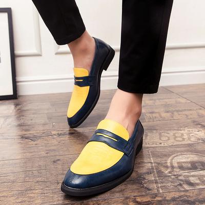 Moda Tuttofare Mocassini Comodi da Uomo Scarpe di Moda in Pelle da Uomo Scarpe Business da Uomo Marchio di Lusso Calzature Slip-on da Uomo Scarpe da Cerimonia da Uomo