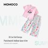 MOMOCO Girls' Sweet Two-Piece Summer Outfit