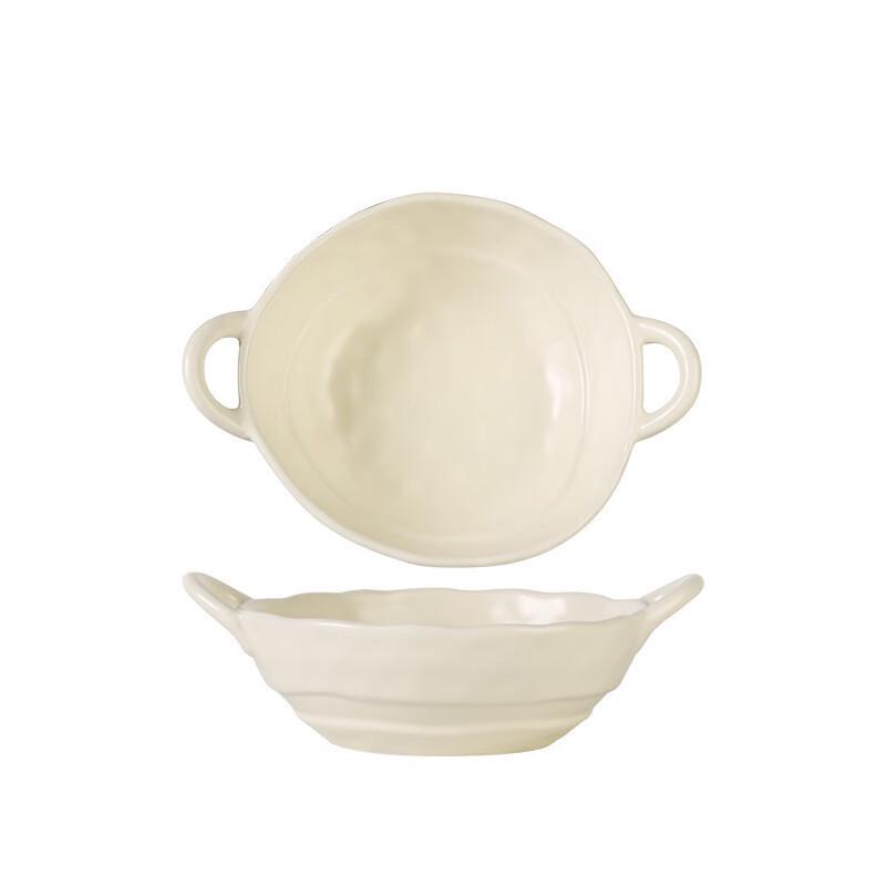 Cream Style Ceramic Dinner Plate