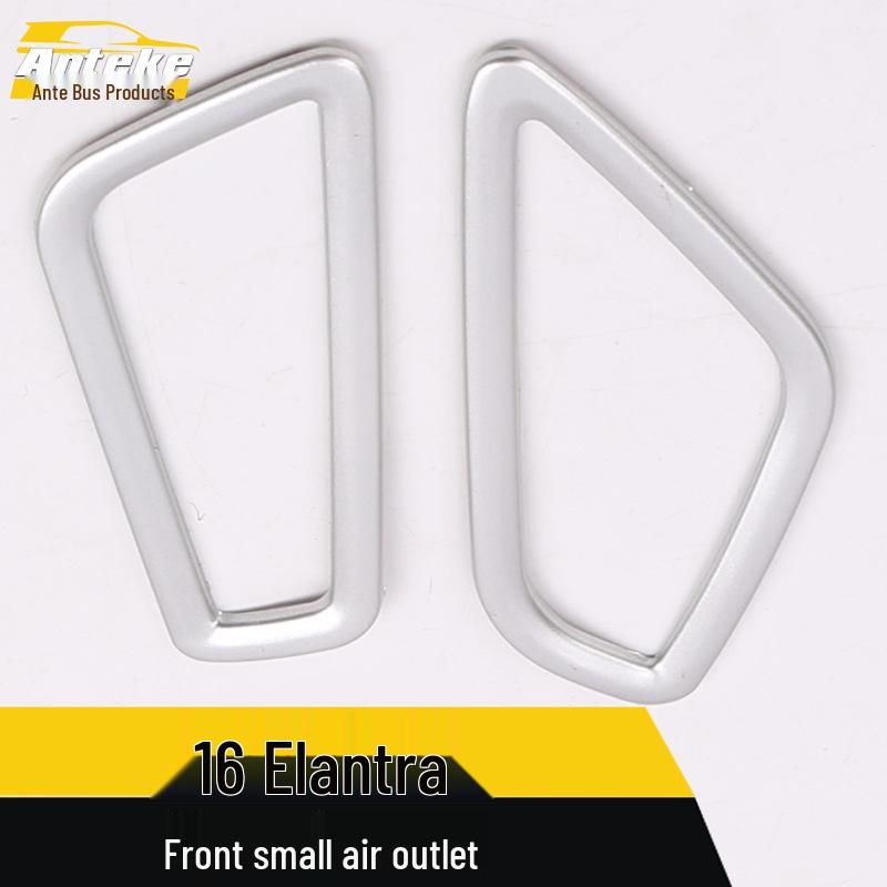 Compatible with 16 Lingdong Models: Front Air Outlet Decorative Frame & Center Console Dashboard Air Vent Trim.