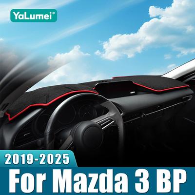 For Mazda 3 BP Axela      2024 2025 Car Dashboard Cover Dash Mat Sun Shade Anti-UV Non-slip Pad Accessories