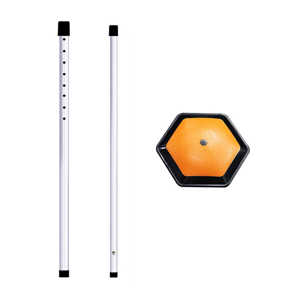 

Опорный стержень для дорожной сумки для гольфа, регулируемый выдвижной стержень из алюминиевого сплава, опора для сумки для клюшки для гольфа оранжевый