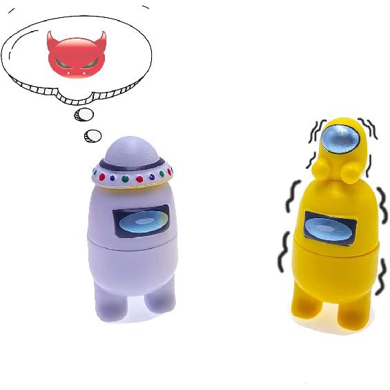 Hot Figures Toys for Game PVC Space Figures Model Toys Cake Topper DecorationsGifts Free 50pcs Stickers and Bag (Set E)