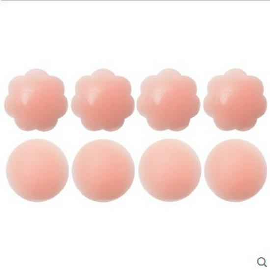 Liquid Silicone Seamless Waterproof Ultra-Thin Flower-Shaped Nipple Covers