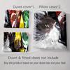 Bold Character Artwork. Bedding Duvet Cover Sets Duvet Covers Pillowcases Gifts (1 * Duvet Cover 2 * Pillowcases, Without Duvet Insert)