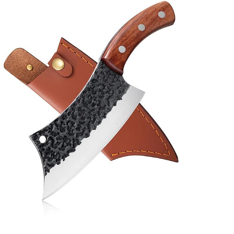 High-Carbon Steel Kitchen Knives Meat Cleaver Chef Cutter Handmade Butcher Knife Cooking Cutting Tools