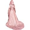 Women Hooded Gothic Dress Medieval Corset Renaissance Dress Victorian Dress Halloween Costume