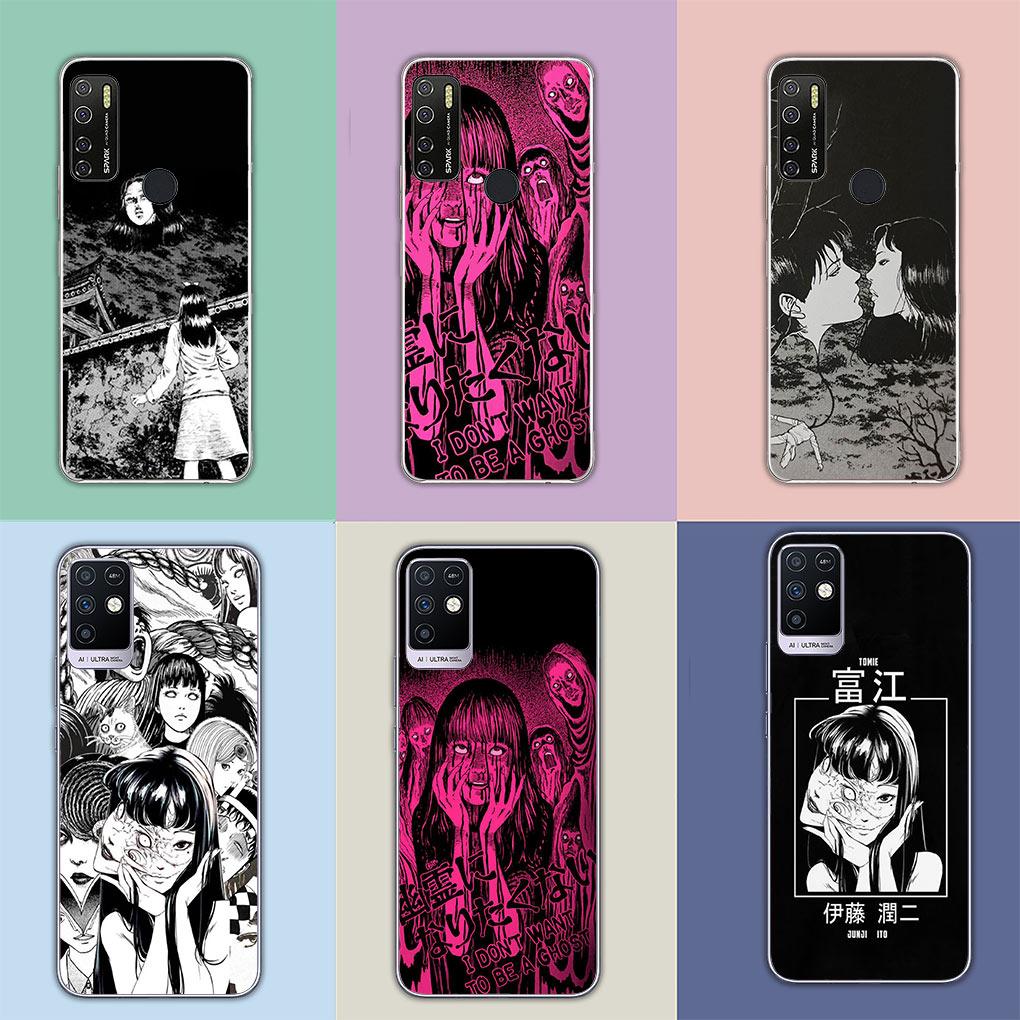 Tomie Junji Ito Anime Collection Phone Cover for Motorola Moto G13 G14 G53 G54 G62 G72 G82 G84 E13 E20 G42 G32 G23 G22 Soft Case