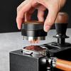 Constant Force Espresso Tamper Stainless Steel Ripple Base Spring Loaded Coffee Tamper Constant Pressure 58mm 53mm 51mm