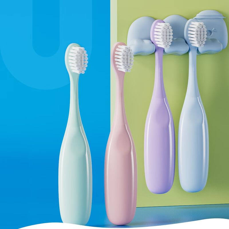 

KUTA Baby & Toddler Soft Bristle Toothbrush 4-Pack