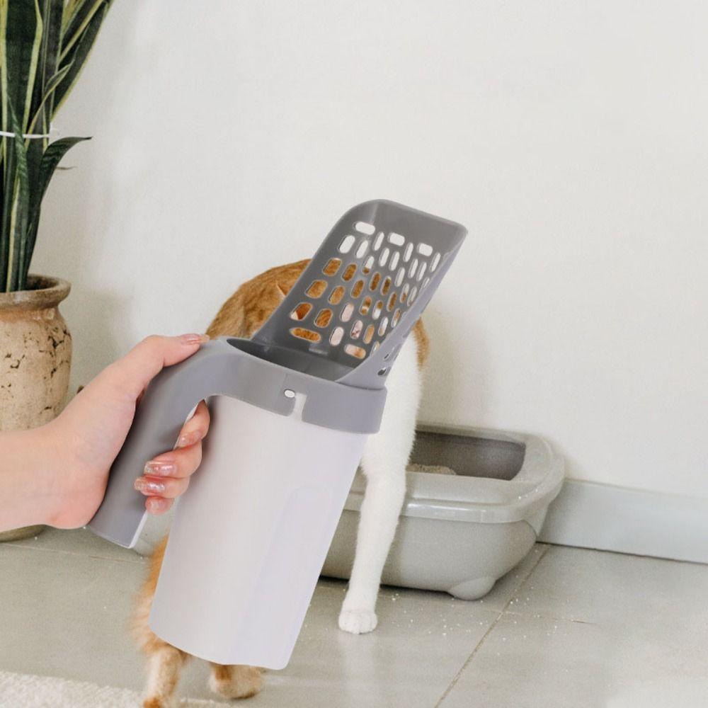 With Trash Bag Cat Litter Shovel Detachable Cat Litter Sifter Cat Litter Scoop Filter  Garden