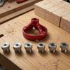 Bushing Drill Guides Removable Bushings Aligner Threaded Top Jig Red
