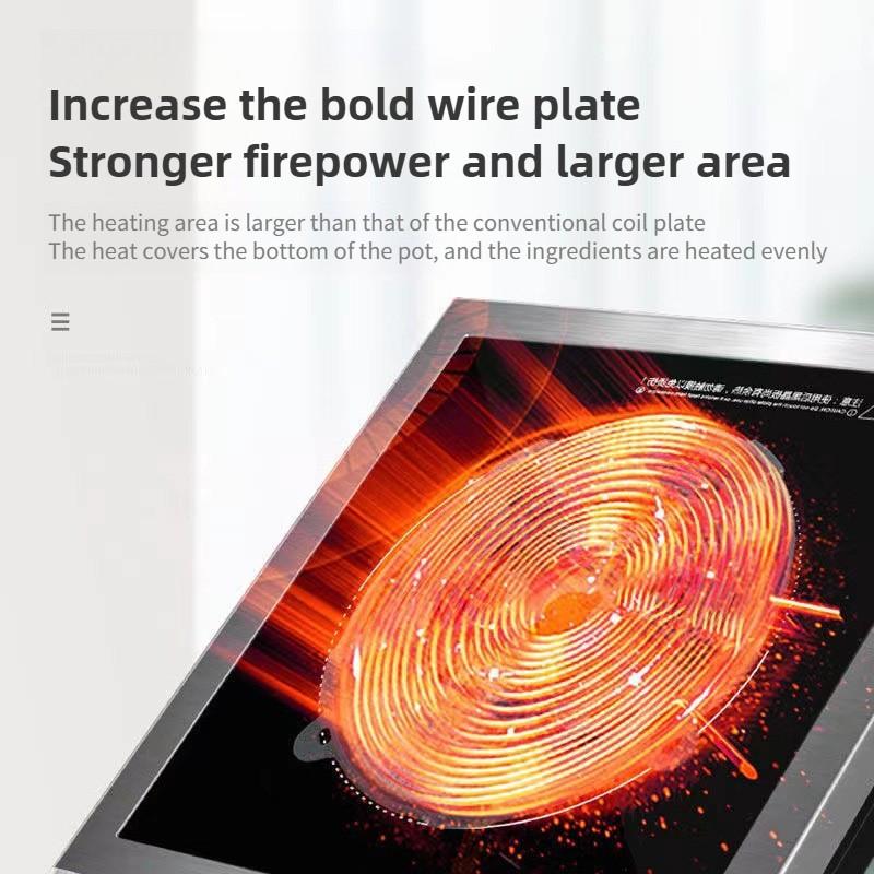 High Power Commercial Induction Cooker Household Explosive Stir Frying Hot Pot Steaming And Cooking Integrated Electric Stove
