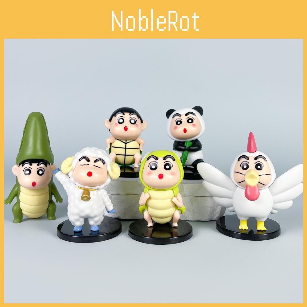 Shinchan Pvc Crayon Action Figures Model Toys Desktop Decoration Gifts Kids