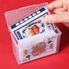 2pcs Playing Card Box, Clear Deck Case, Two Poker Images Can Be Placed (NO Cards) Christmas, Halloween, Thanksgiving Gift Part