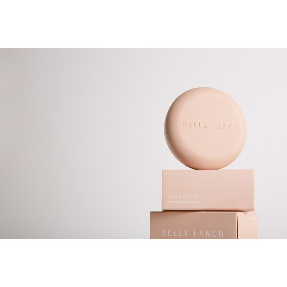 Belle Lanco Skin Look Fixing Cushion Pact, No. 21 Peach, 1 Pc.