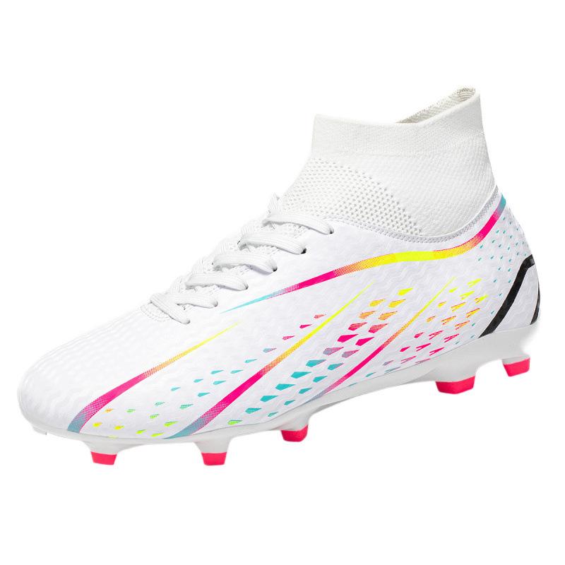 Xiyin Overseas Football Shoes Men's High-top Artificial Grass Long Nails Broken Nails Training Sports Shoes