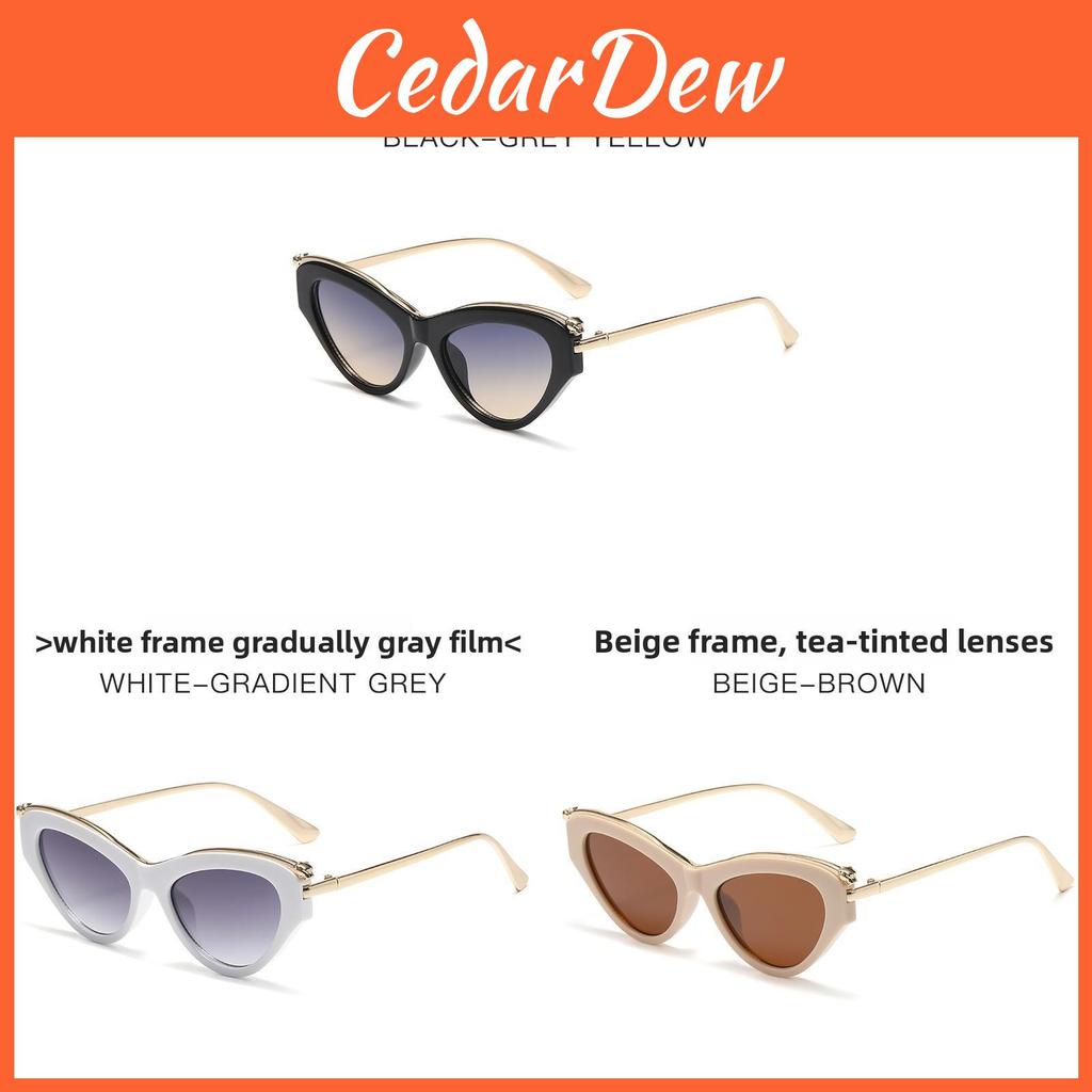 Leopard Inspired Cat Eye Glasses With Pc Lenses For Style And Sun Protection
