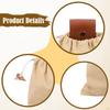 Canvas Drawstring Bag for Fruit Picking, Versatile, Attaches to A Belt, Ideal Picking