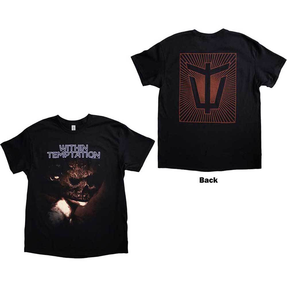 Within Temptation Bleed Out Single T-Shirt Black New S