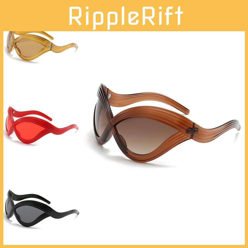 Future Wave Style Sunglasses With Uv400 Protection For Outdoor Sports And Fashion Enthusiasts