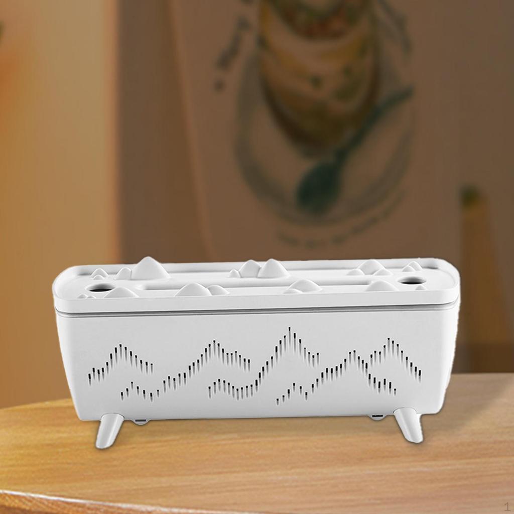 Aroma Diffuser with Flame Effect and Auto Shut-Off for Desktop Use