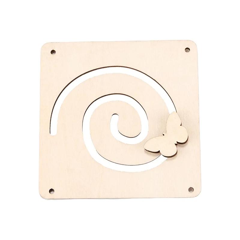 Montessori Busy Board Diy Clock Toy Baby Sensory Toys Busyboard Cognitive Activity Board Accessories For Children Gift