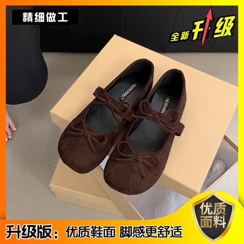 

Маленькие красные туфли, неглубокие одинарные туфли, женские, новые весенне-осенние, нежные, в сказочном стиле, балетки, вечерние, плоские, туфли Мэри Джейн 40