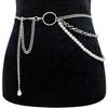 European and American Jewelry Multi-layer Tassel Fashion Imitation Pearl Waist Chain Female Sexy Versatile Body Chain Spot