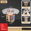 Universal Anti-Odor Core for Bathroom Floor Drain, Anti-Insect and Anti-Odor Device for Toilet Drain Pipes, Airtight Sealing Cover