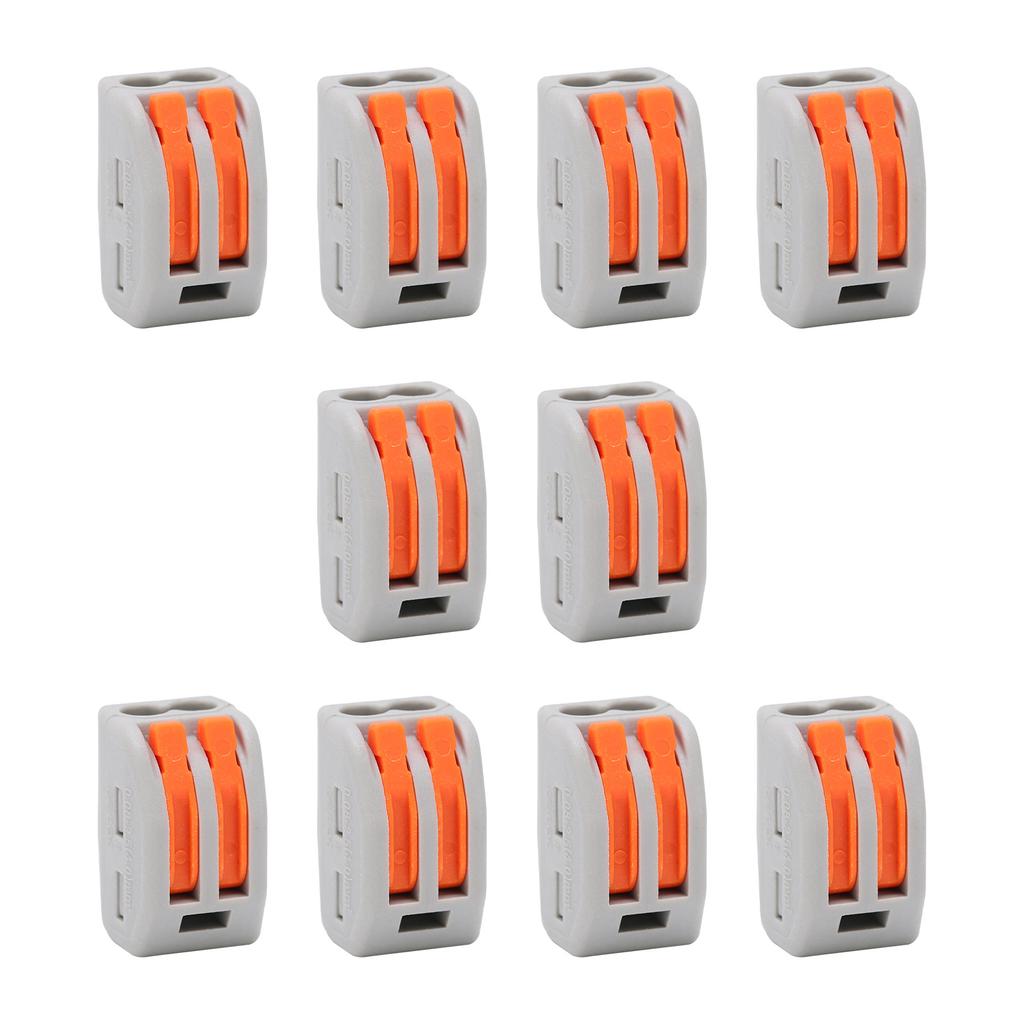 10 Buc Cleme Bloc Terminal cu Fir Conductor Rapid Conector Cablu Flexibil Rigid PCT212