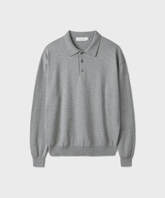Yunionbeullu Voyager Collar Knit [Melange Gray]