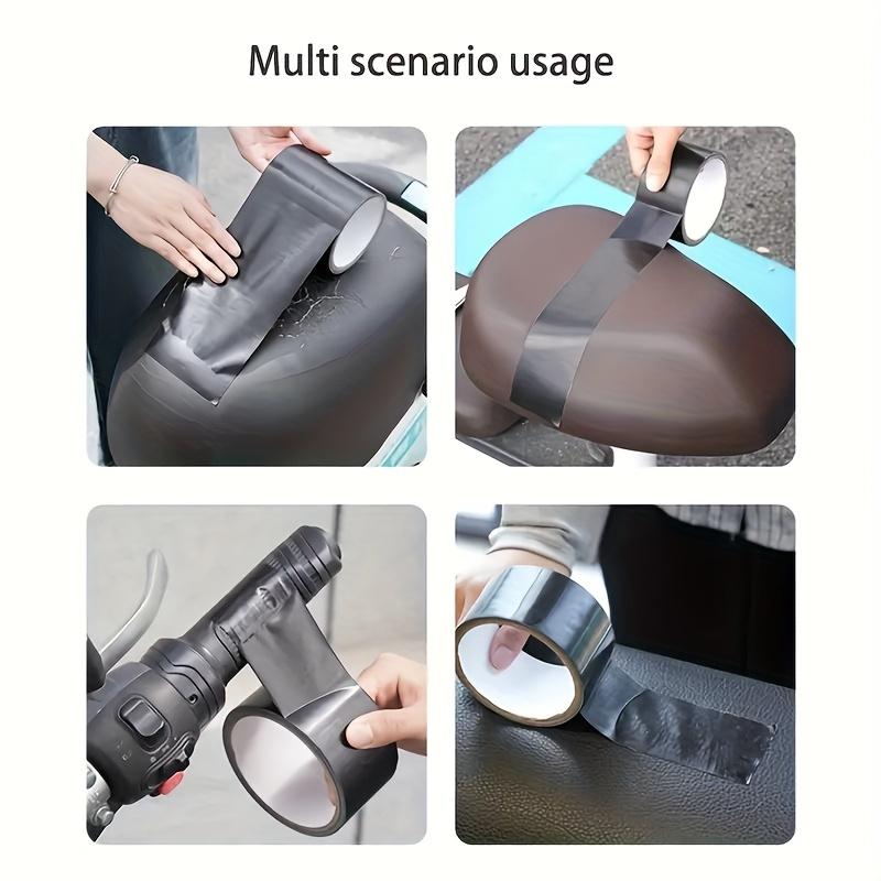 2Imitation leather repair patches in pack Strong self-adhesive sofa repair tape Imitation leather chair repair subsidy Electric faux leather