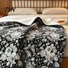 Gift for Creative Kids DIY Coloring Blanket with 24 Markers, Color Your Own Blanket, 59" X Soft Polyester Painting 45" Cozy Throw Sofa, Couch,