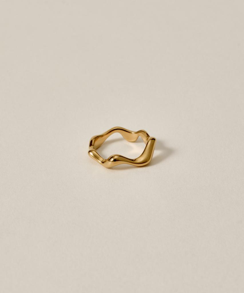 Novice Tokyo Lava Pinky Ring [Stainless] / Gold