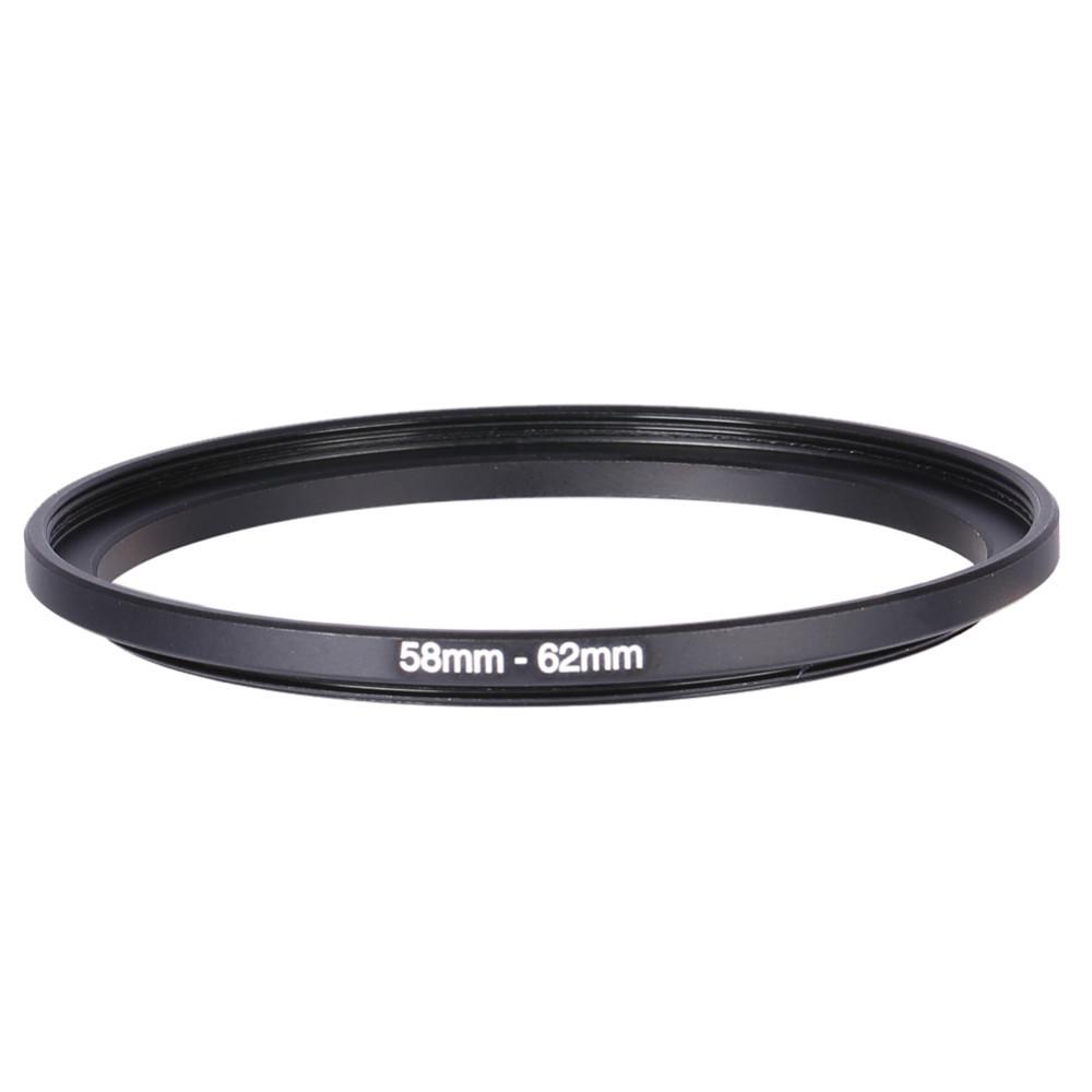 58-62mm Step-Up Filter Adapter Ring for DSLR Cameras 58-62mm Step-Up Ring