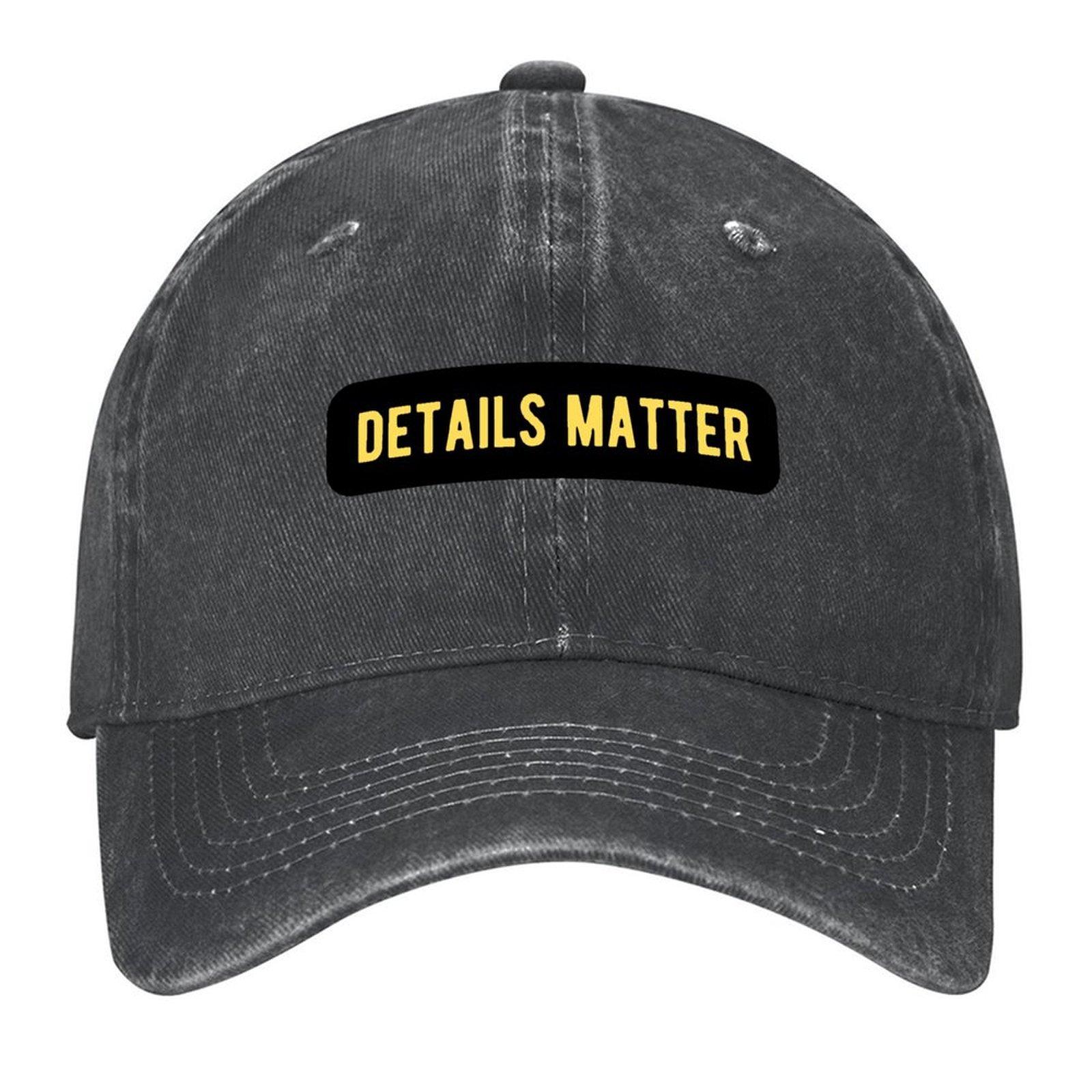 

Details Matter Jack Reacher Quote Baseball Cap Horse Hat Hat Beach Sports Cap |-F-| Golf Men Women s