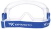 Yamamoto Kogaku Droplet and Infection Compatible with Large Eyeglasses and Clear Hard Coat Made In UV Protection YG-5601 Non-Vented Goggles,